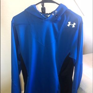 blue under armour hoodie